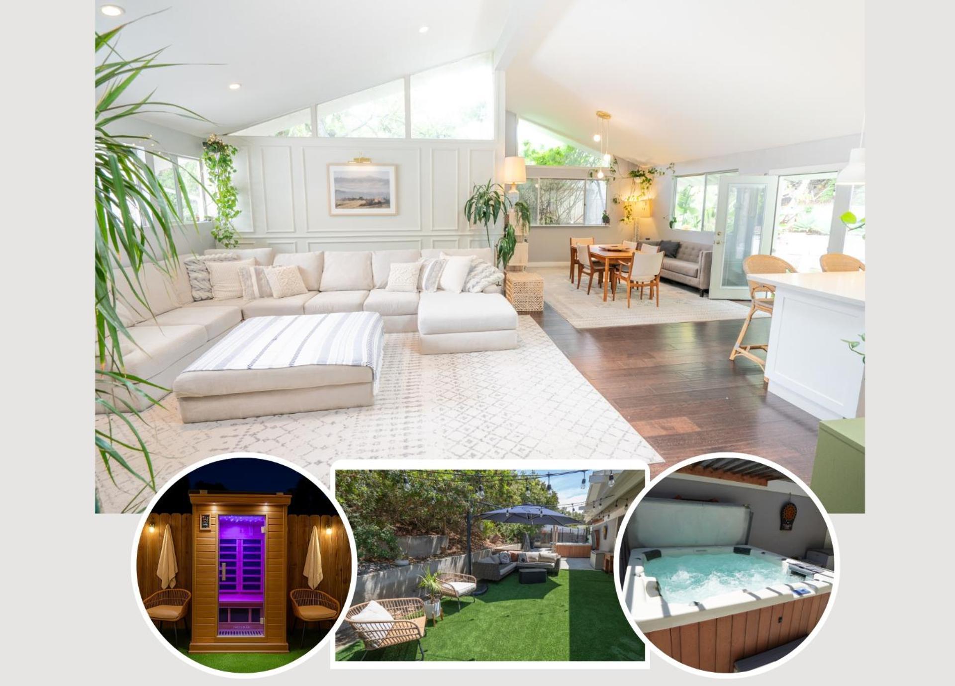 Holiday home Large House With Jacuzzi, Backyard, Sauna & Ping Pong San Diego